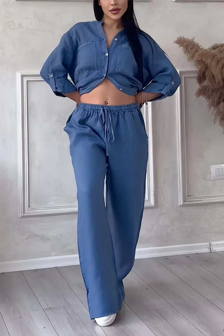 FusionChic™ - Ensemble Robes en Lin Élégantes | 1+1 Gratuit