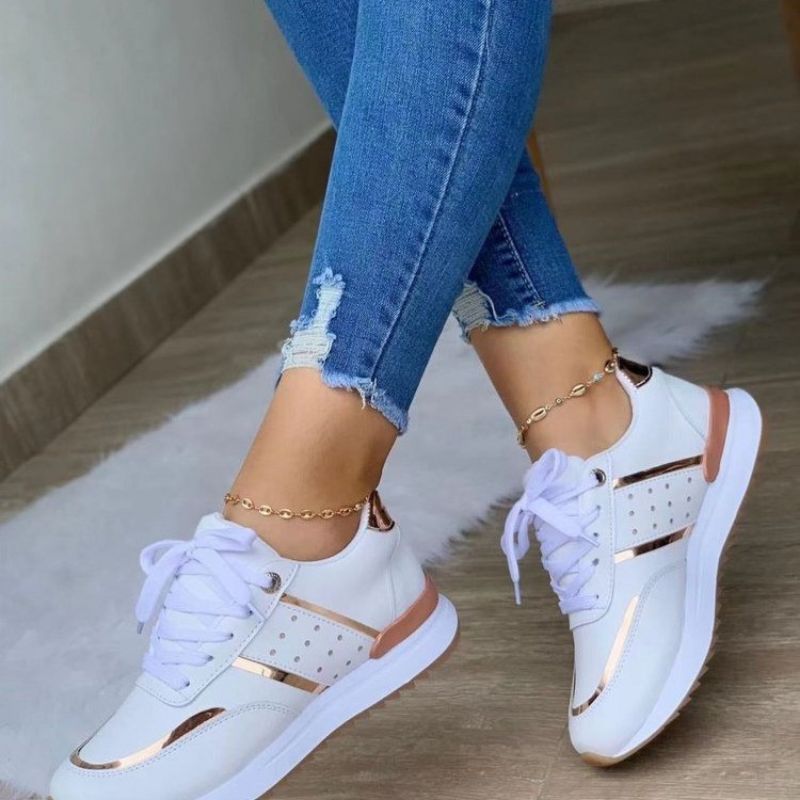 StitchPatch™ - Skórzane damskie buty