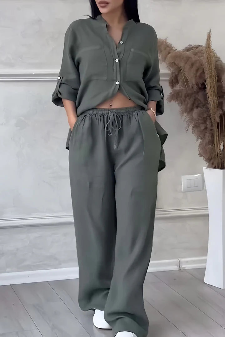 FusionChic™ - Ensemble Robes en Lin Élégantes | 1+1 Gratuit