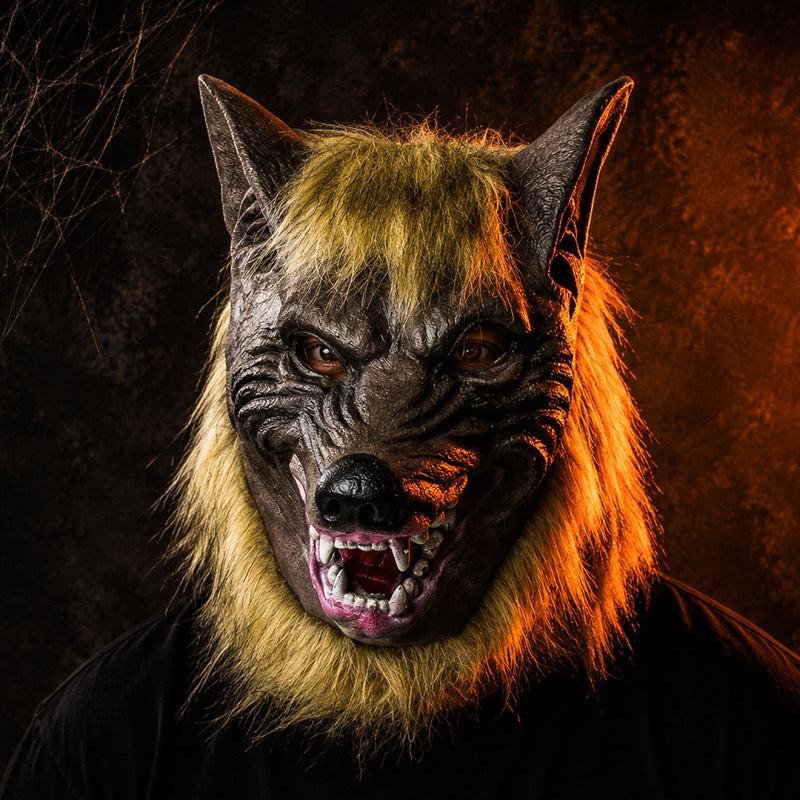 ShadowFang - Maschera da licantropo realistica per Halloween