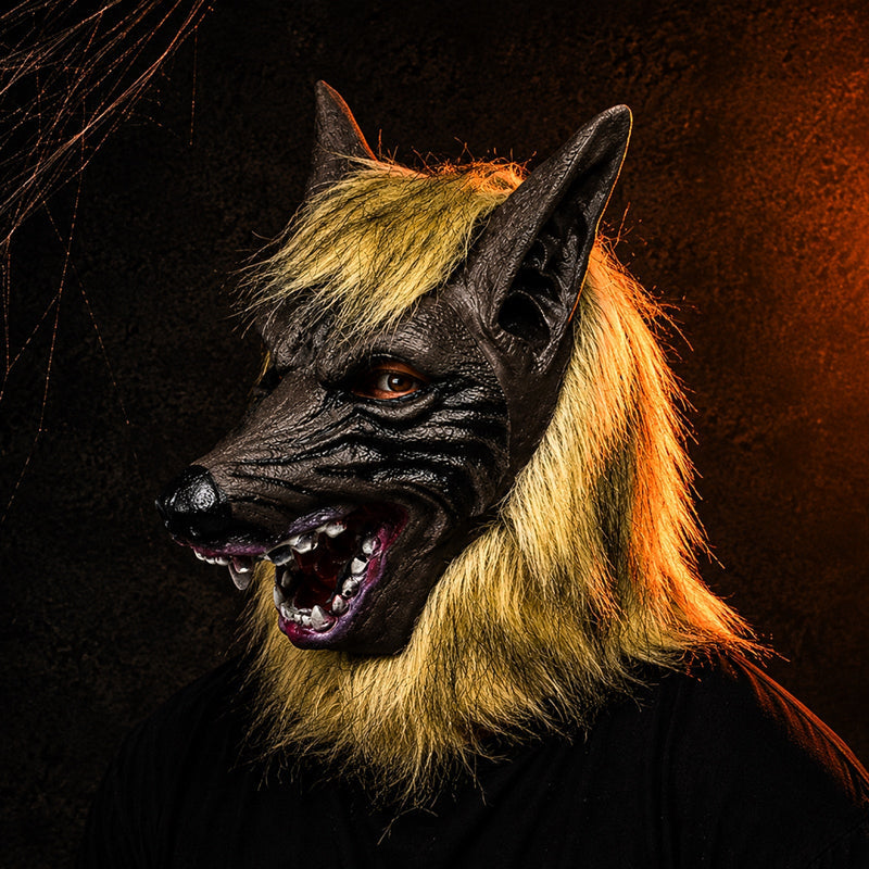 ShadowFang - Maschera da licantropo realistica per Halloween