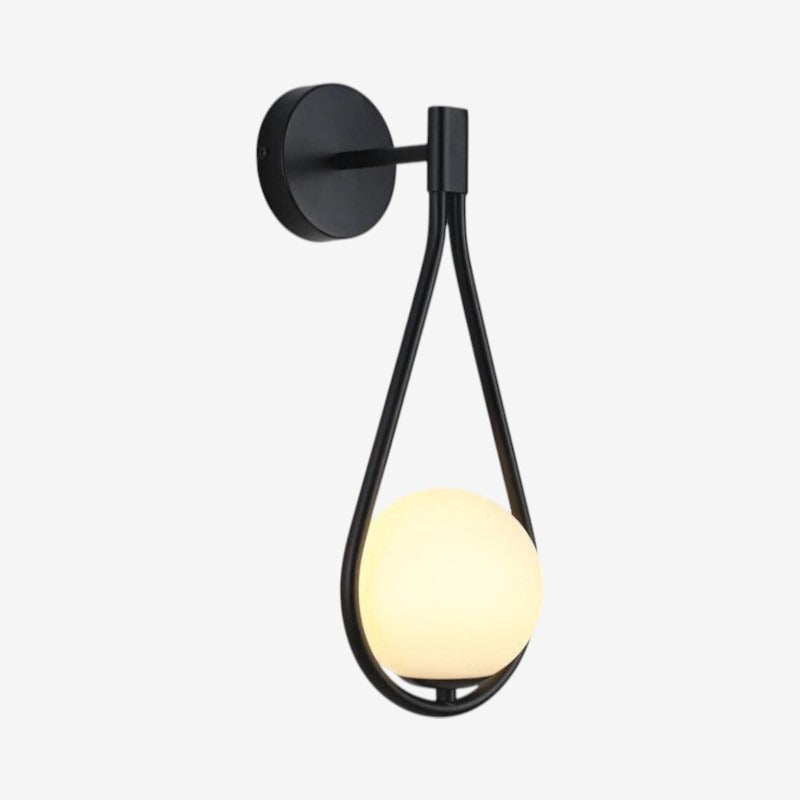 LumiBall – LED Wall Lamp with Ball Inspiration for Atmospheric Lighting