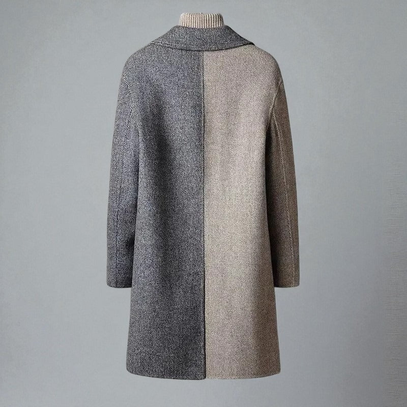 Arvion – Mantou lung cu mâneci lungi și design clasic