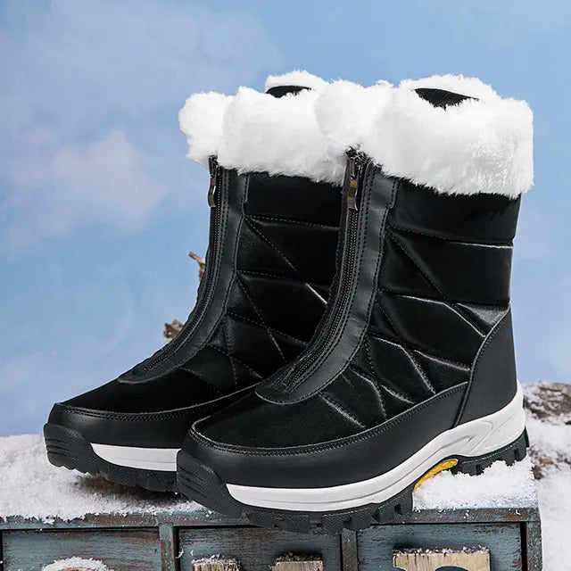 Emma - Winter-Ready Snow Boots with Wedge Heel