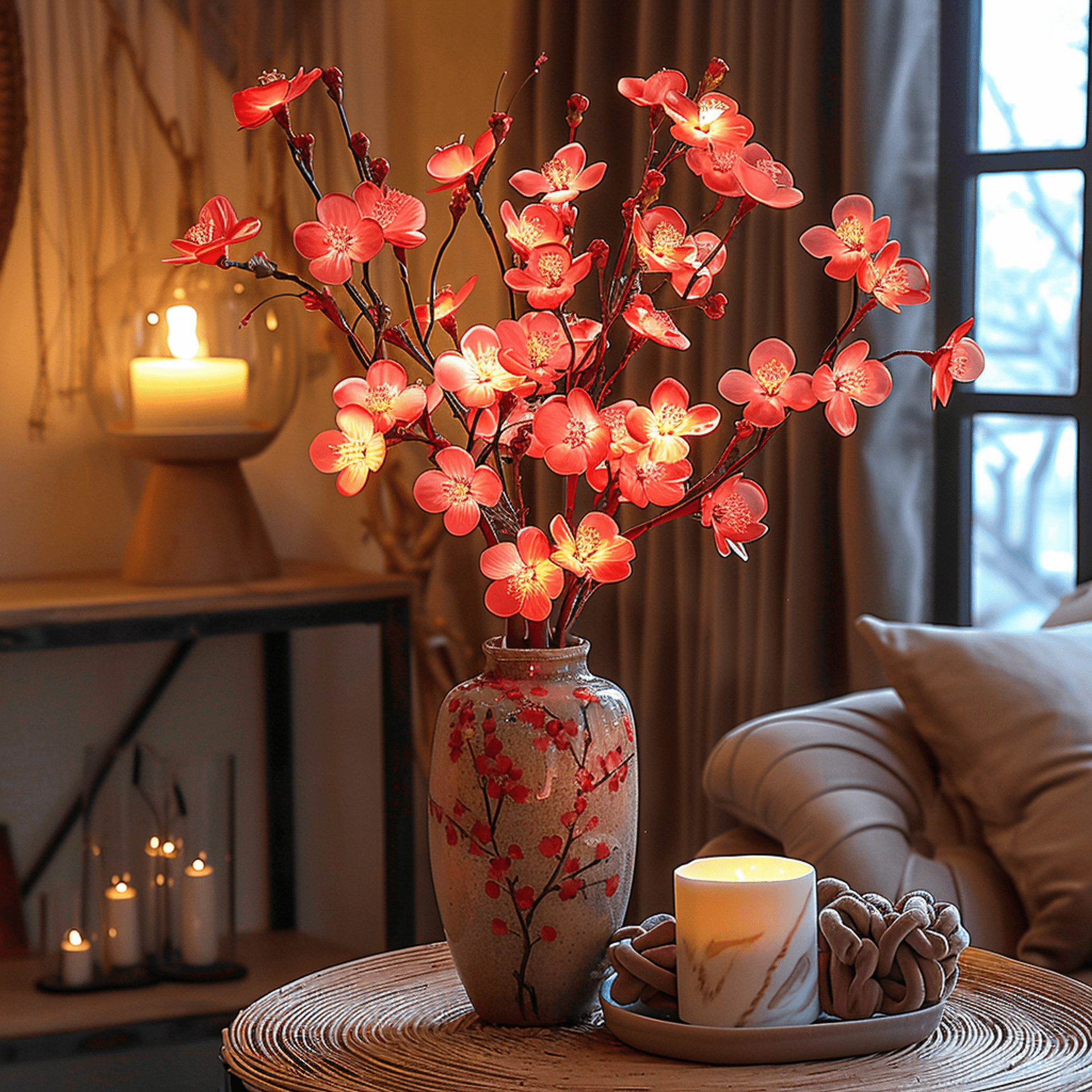 TwinkleBranch - Luce LED regolabile per un'atmosfera accogliente