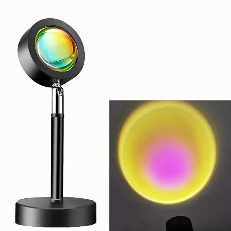 SunsetGlow - LED projektorová lampa pro atmosférické osvětlení