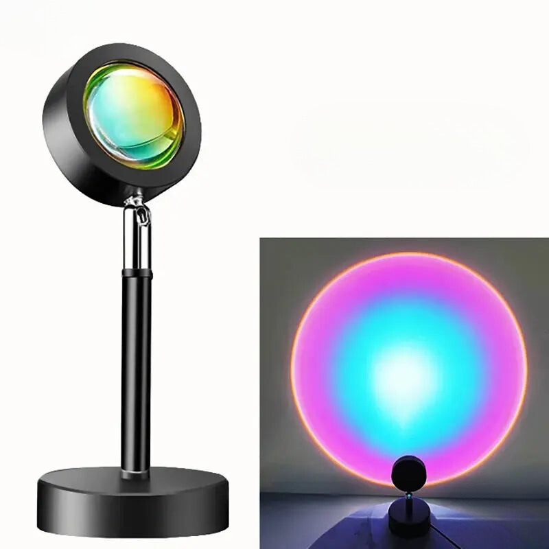 SunsetGlow - LED projektorová lampa pro atmosférické osvětlení