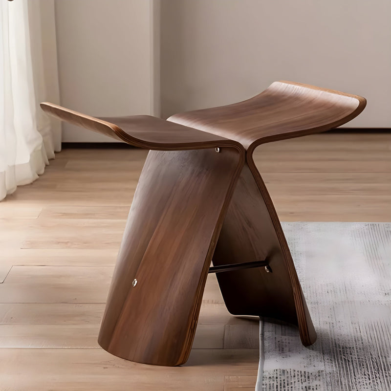 Benchel - Panchina in legno massello con finitura in legno naturale