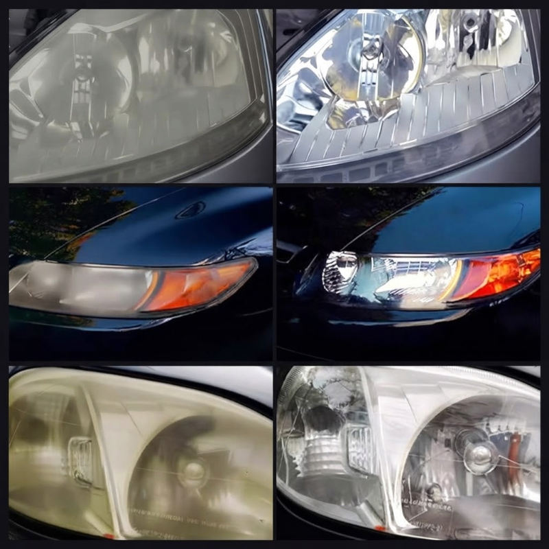 LensPolish - Headlight Polishing Paste for Vehicle Headlight Surfaces