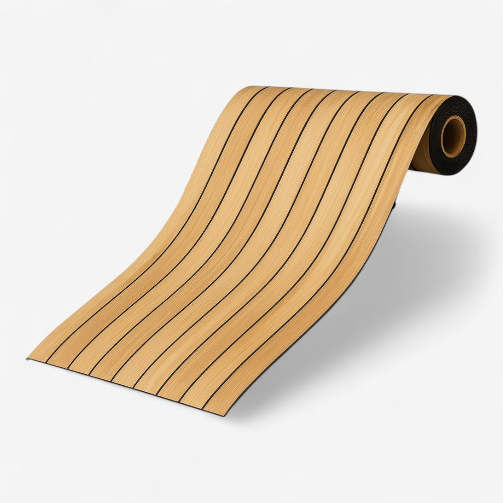 DecoPlank – Zelfklevende 3D PVC Wandpanelen met Houtlook