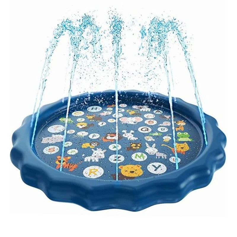 AquaWhirl – Mata do zabawy z wodą z fontannami i zabawnym motywem morskim