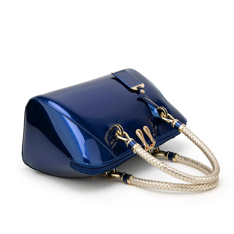 Chelsea – Borsa a mano quadrata moderna con zip