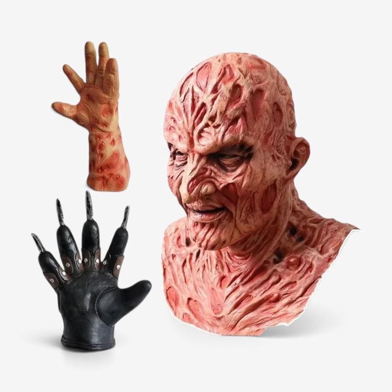 BurnShade - Horror Mask with Sculpted Burn Details