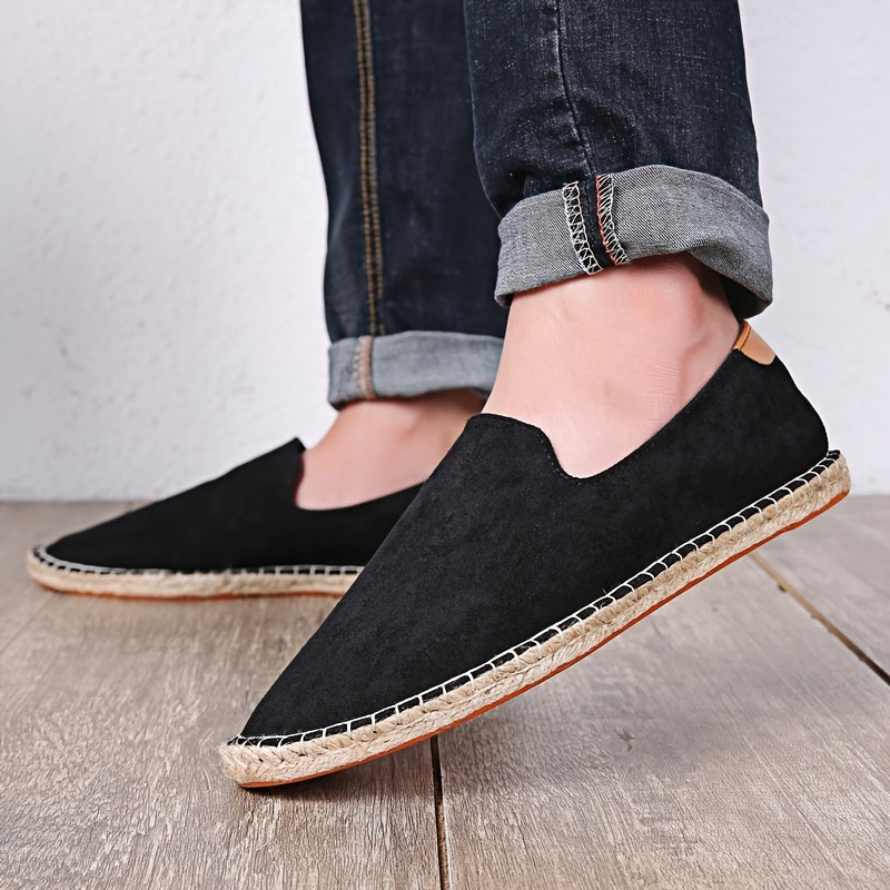Anton - Chaussures plates fiables avec semelle antidérapante pour le confort