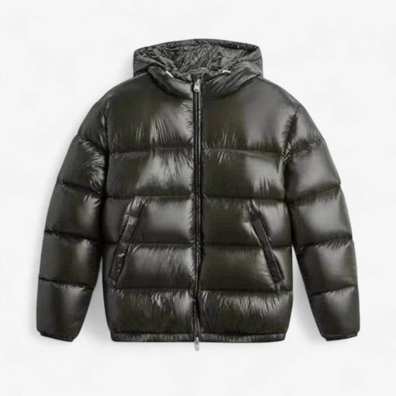 Nathan – Padded jacket with long sleeves, hood and pockets