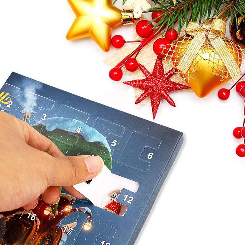 JingleCharms - Calendario dell’Avvento con bracciale con ciondoli e 24 ciondoli