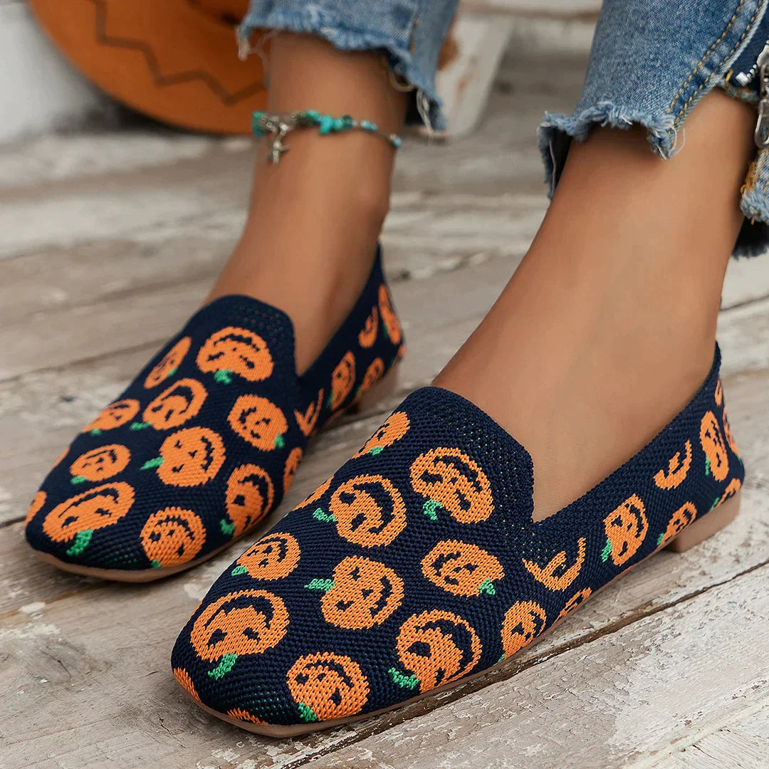 Lina - Lekkie płaskie buty z oddychającą siateczką i antypoślizgową podeszwą