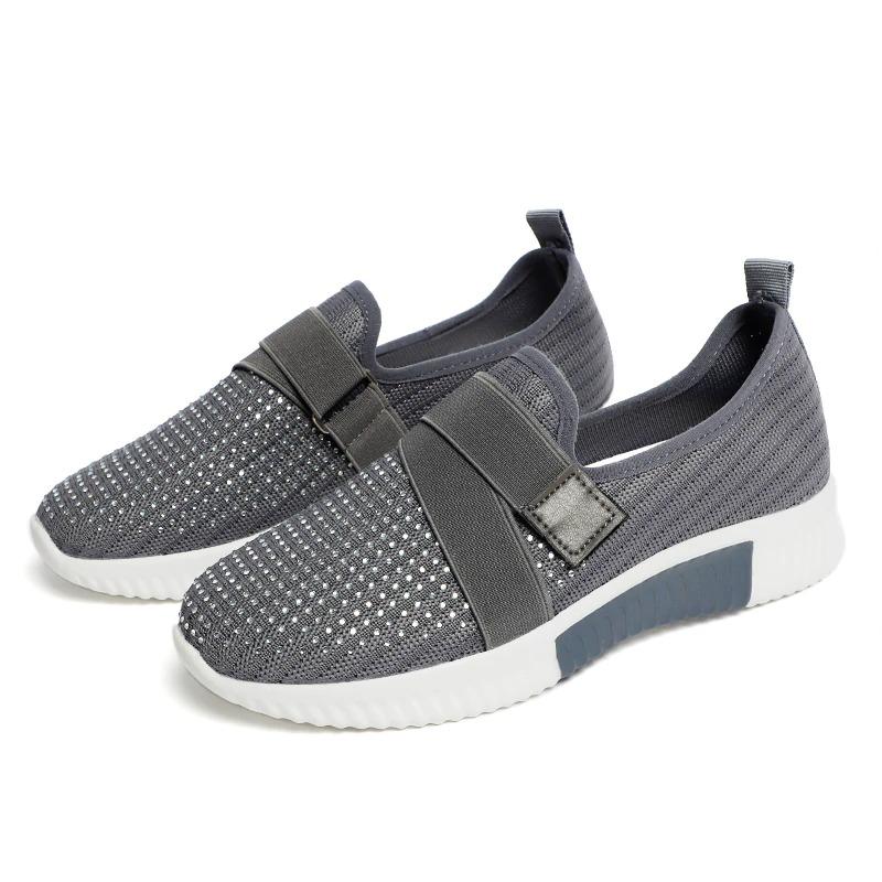 Luna - Eleganckie sneakersy z brokatowymi akcentami