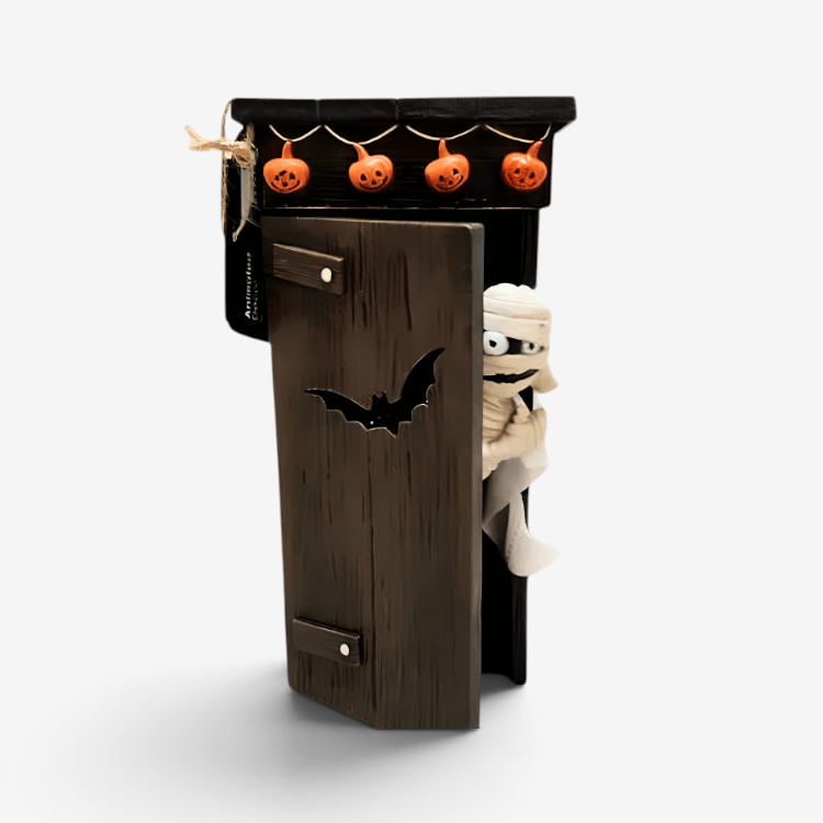 HauntedGlow - Animated Mummy Halloween Decoration with Sounds