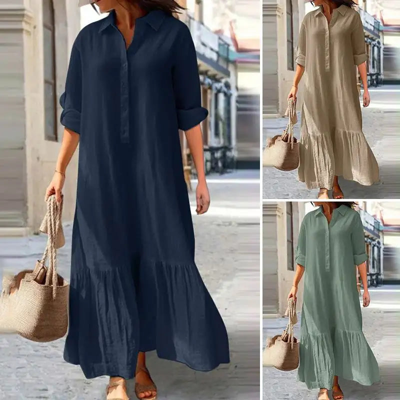 SleekSleeve™ - Rochie elegantă cu mâneci lungi
