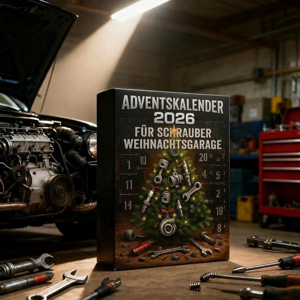 Gearvanta - Adventní kalendář automobilové dílny s 24 kovovými miniaturami