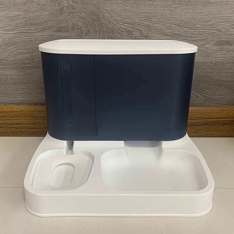 EasyFeed – Pet feeder with double bowls and side bowl divider