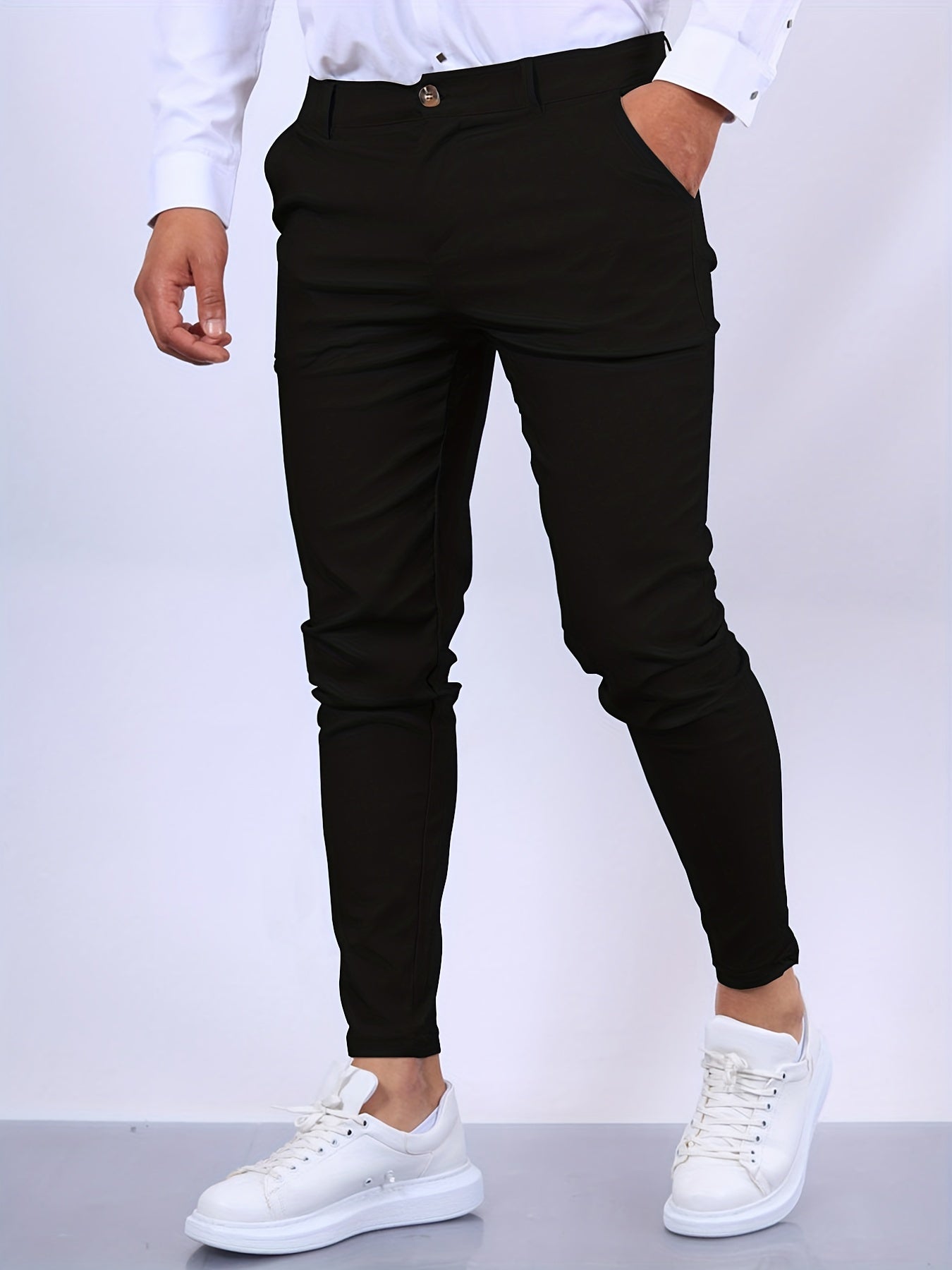 Henry - Pantalon slim avec poches latérales