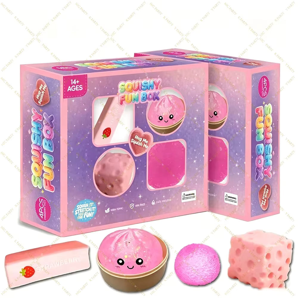 Squishvent - Squishy Toy Advent Calendar With Slow Return Foam