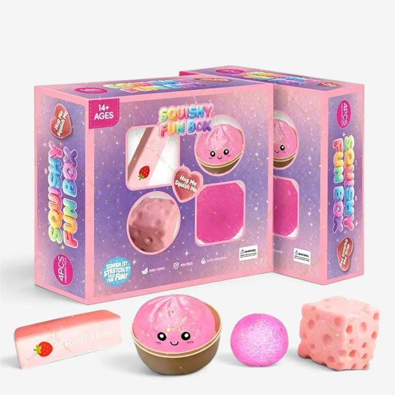 Squishvent - Squishy Toy Advent Calendar With Slow Return Foam