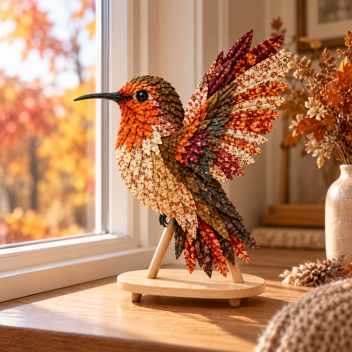 FeltFeathers - Diy Bird Pattern Kit With Layered Design