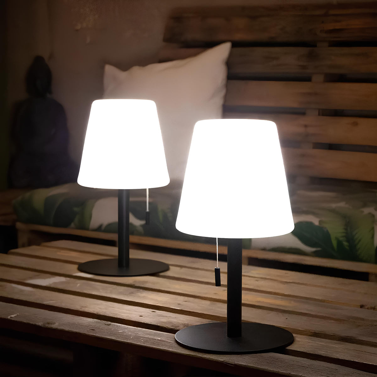 ColorHaven - Wireless Table Lamp With Usb Recharge
