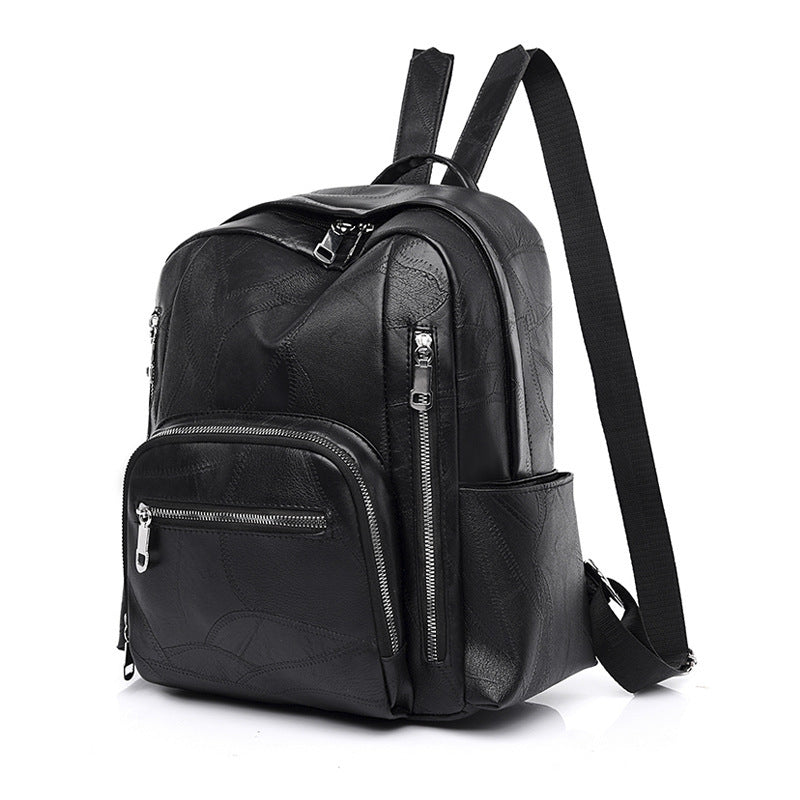 Sophia - Retro shoulder bag with pleats and multiple compartments
