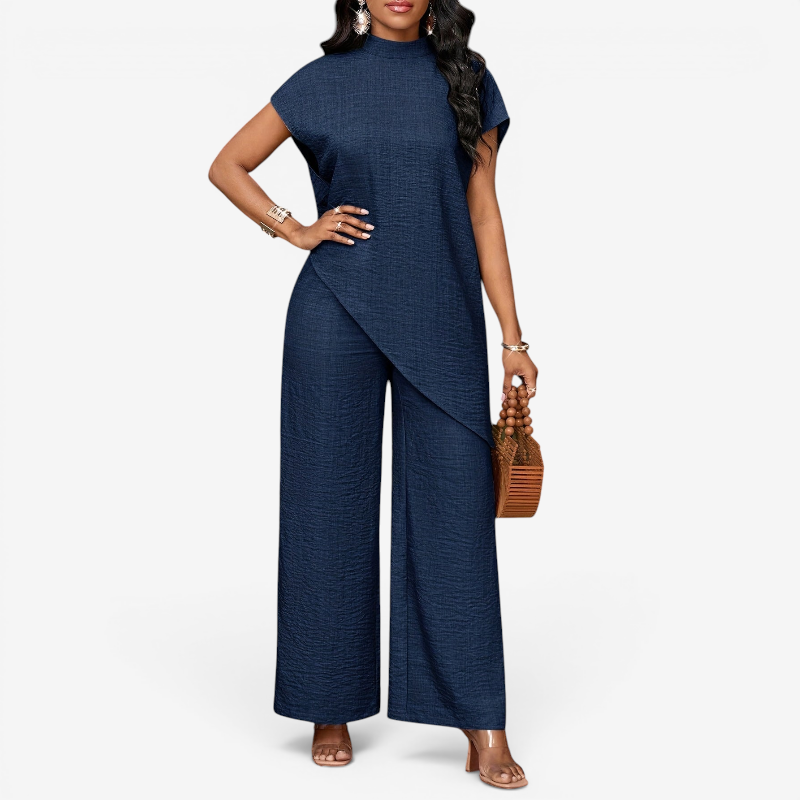Women’s Round Neck Two Piece Set