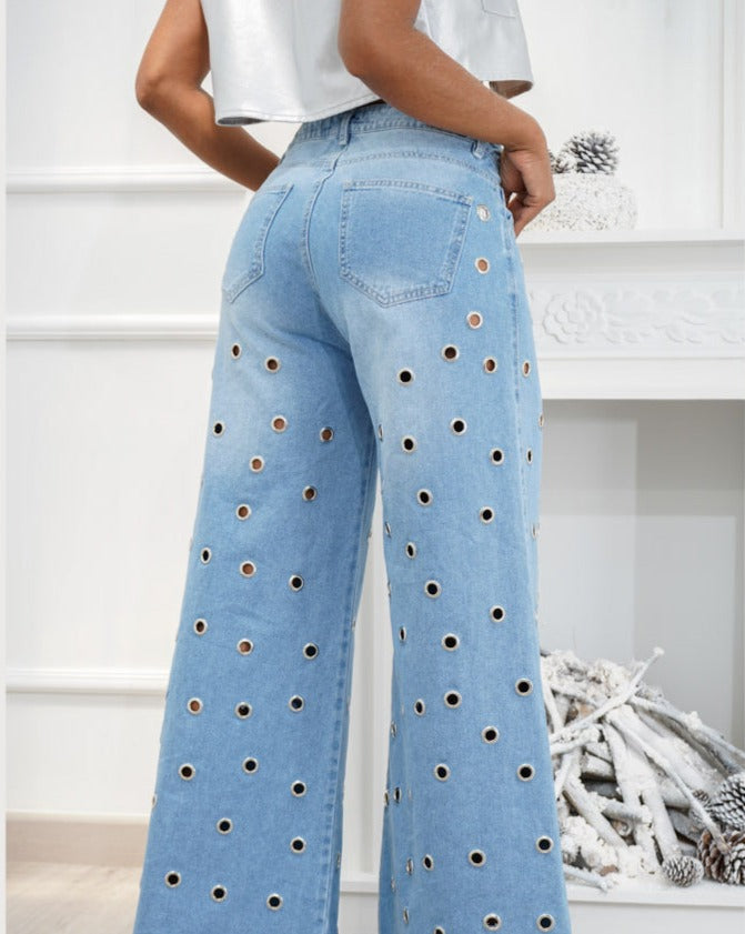 BreezeFit - Jean Palazzo Ample