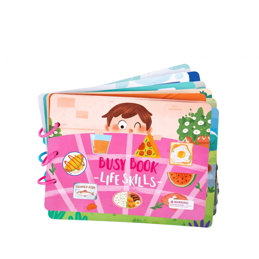 CurioBook - Sensorisch avonturenboek voor verkenning door kinderen