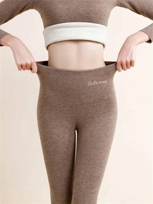 Anna - Leggings with high waist and fleece lining for ultimate warmth