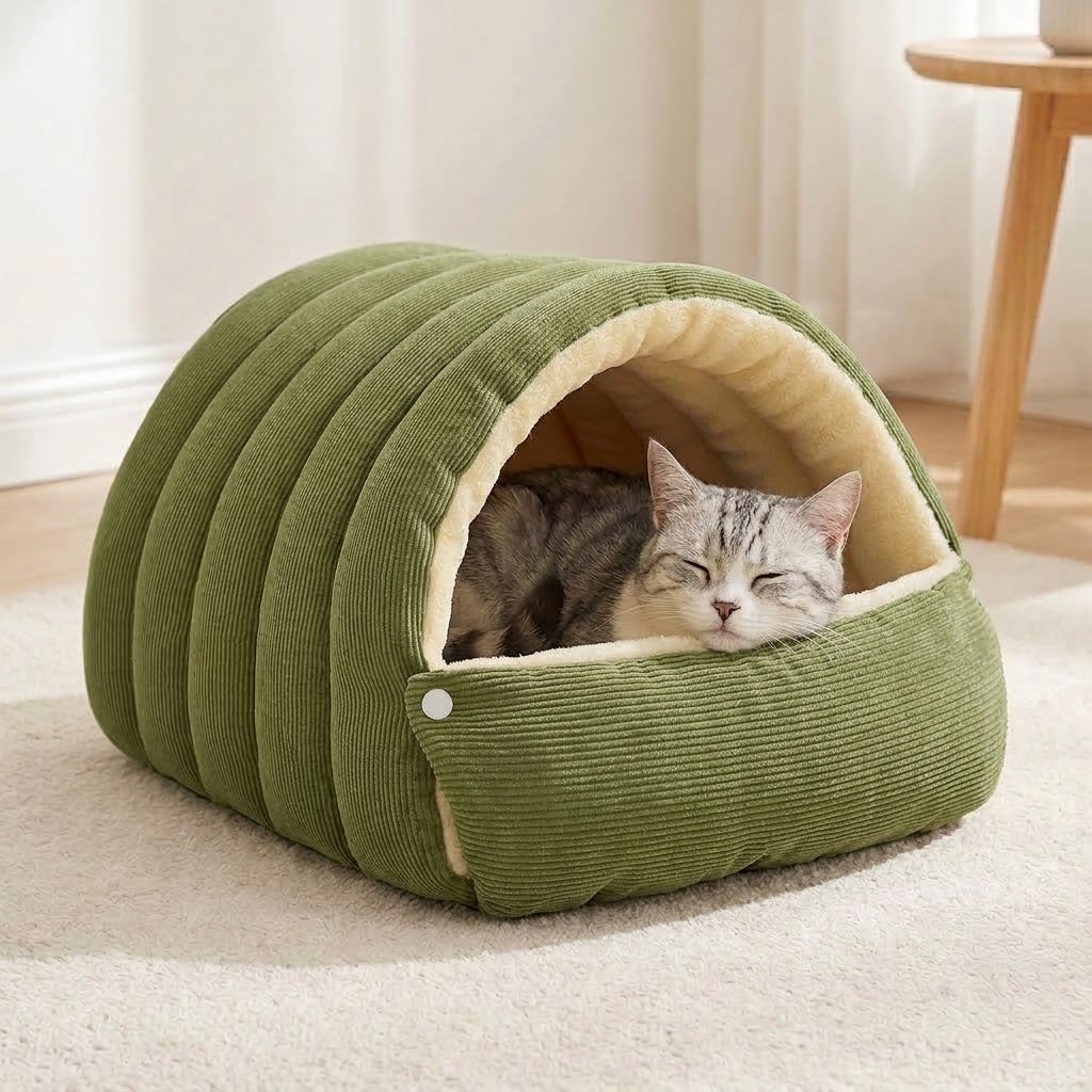 PawHaven - Pet Shelter with Removable Roof And Textured Base