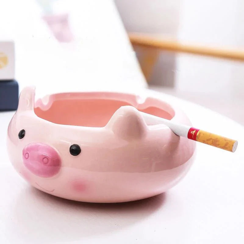 AnimalCraft - Cute animal-shaped ashtray for unique decoration
