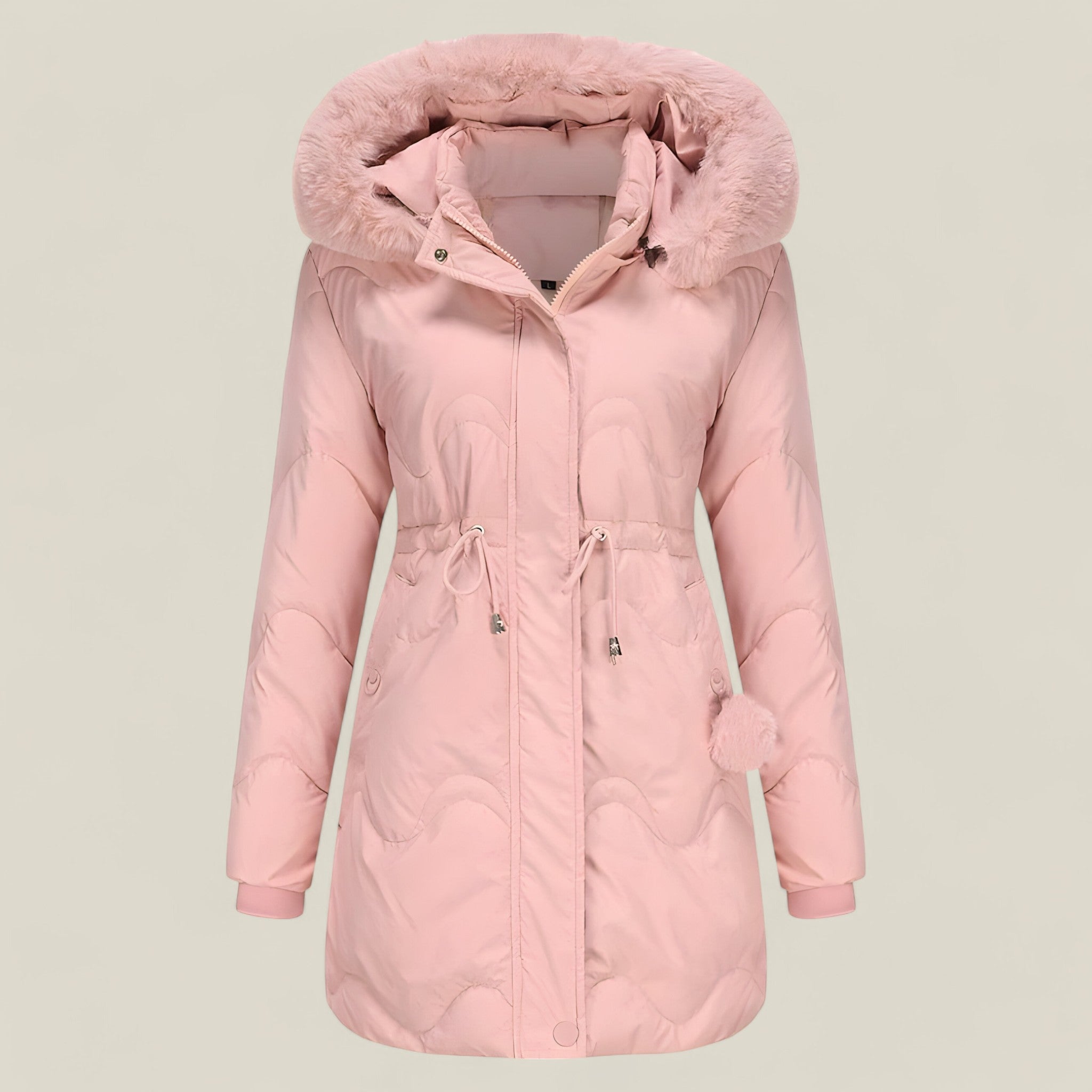 Scarlett - Winter Coat with Slim Fit, Insulated Hood, and Functional Pockets