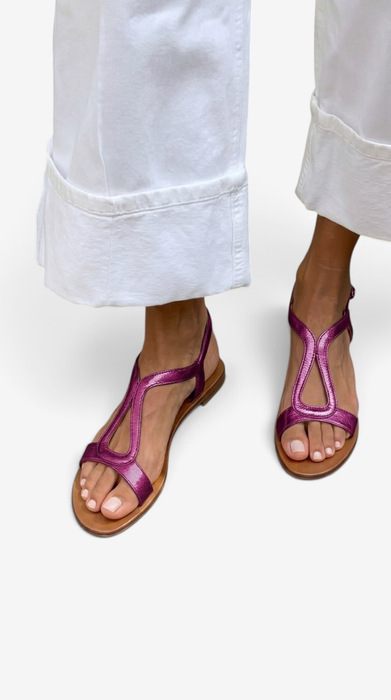 Women's Summer Sandals with Adjustable Buckle