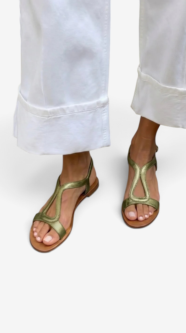 Women's Summer Sandals with Adjustable Buckle