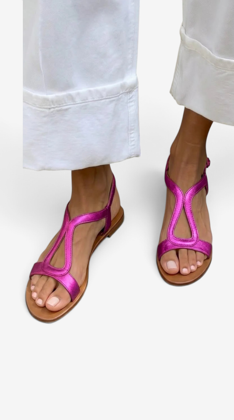 Women's Summer Sandals with Adjustable Buckle
