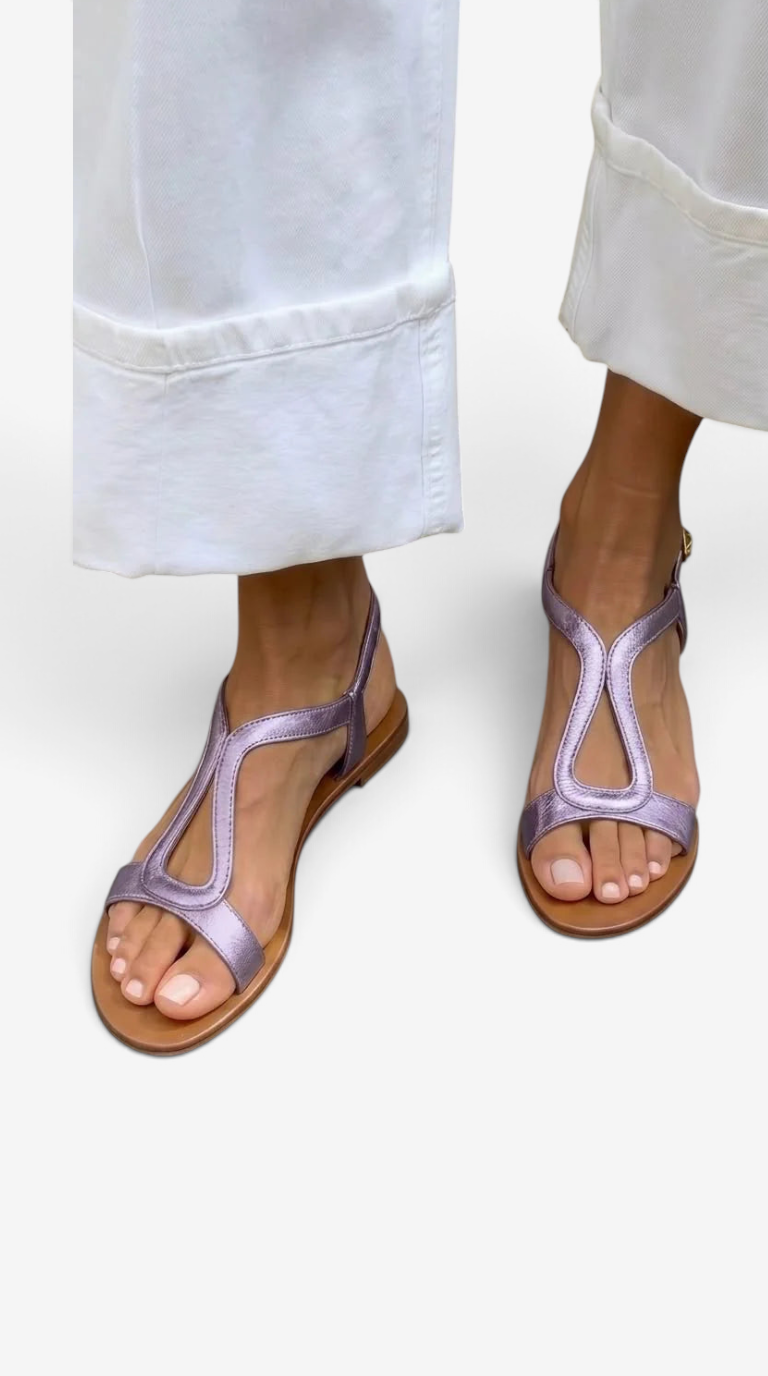 Women's Summer Sandals with Adjustable Buckle