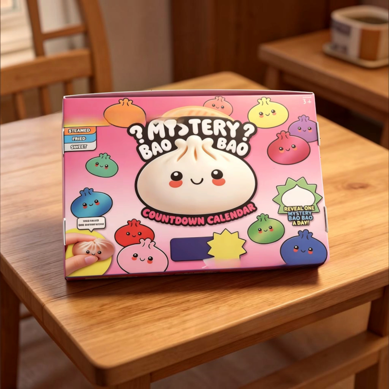 Squishora – Advent Calendar with 24 Slow-Rising Squishy Toys
