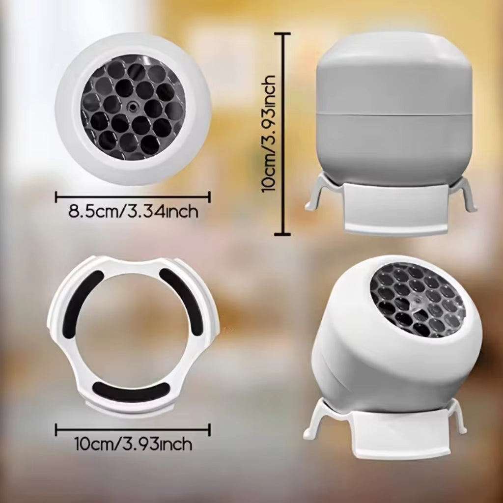 Luz de proyección navideña Yulespin con diseño giratorio de 360°