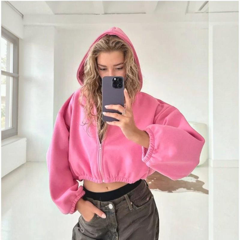Women’s Hooded Zip Jacket