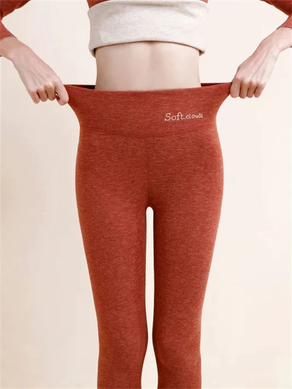 Anna - Leggings with high waist and fleece lining for ultimate warmth