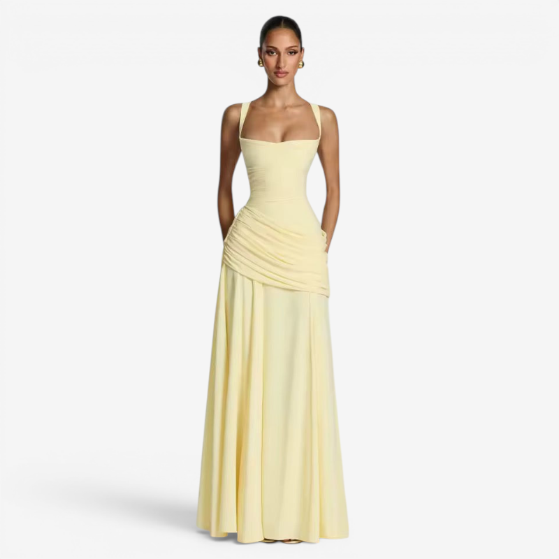 Women’s Spaghetti Strap Bodycon Maxi Dress
