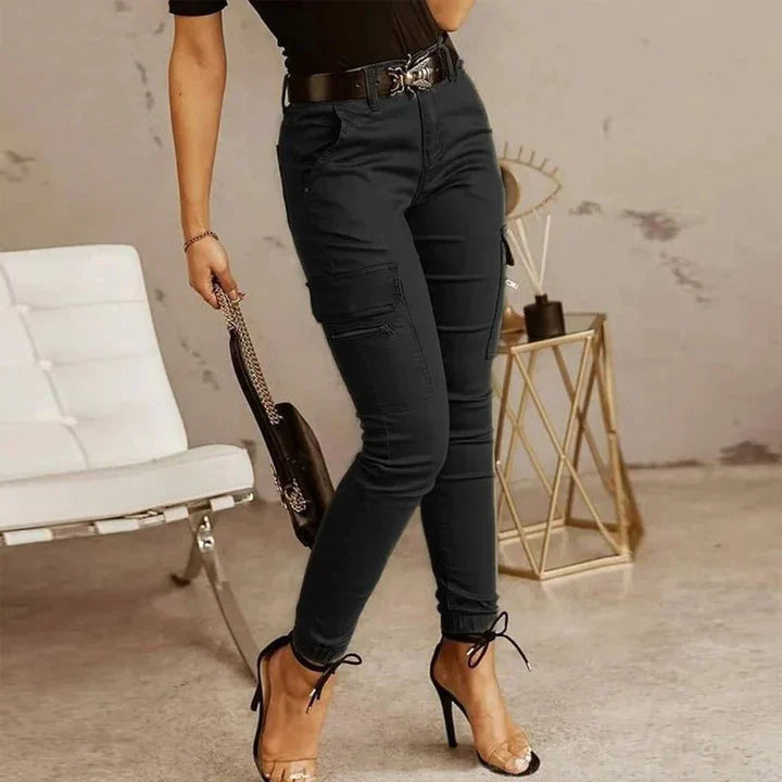 Michelle - Női cargo farmernadrág