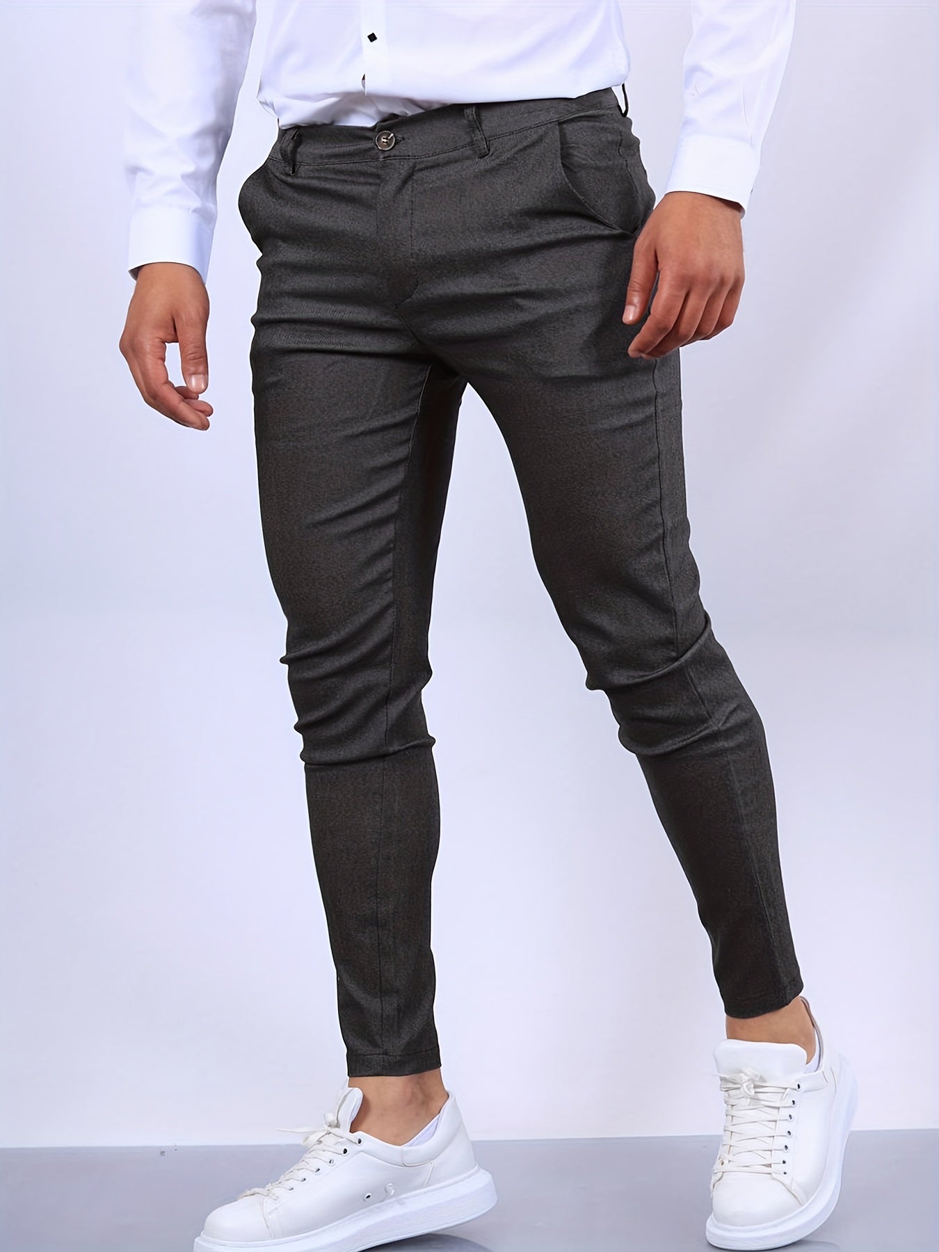 Henry - Pantalon slim avec poches latérales